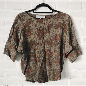 [Vintage] Paisley Top by Platinum